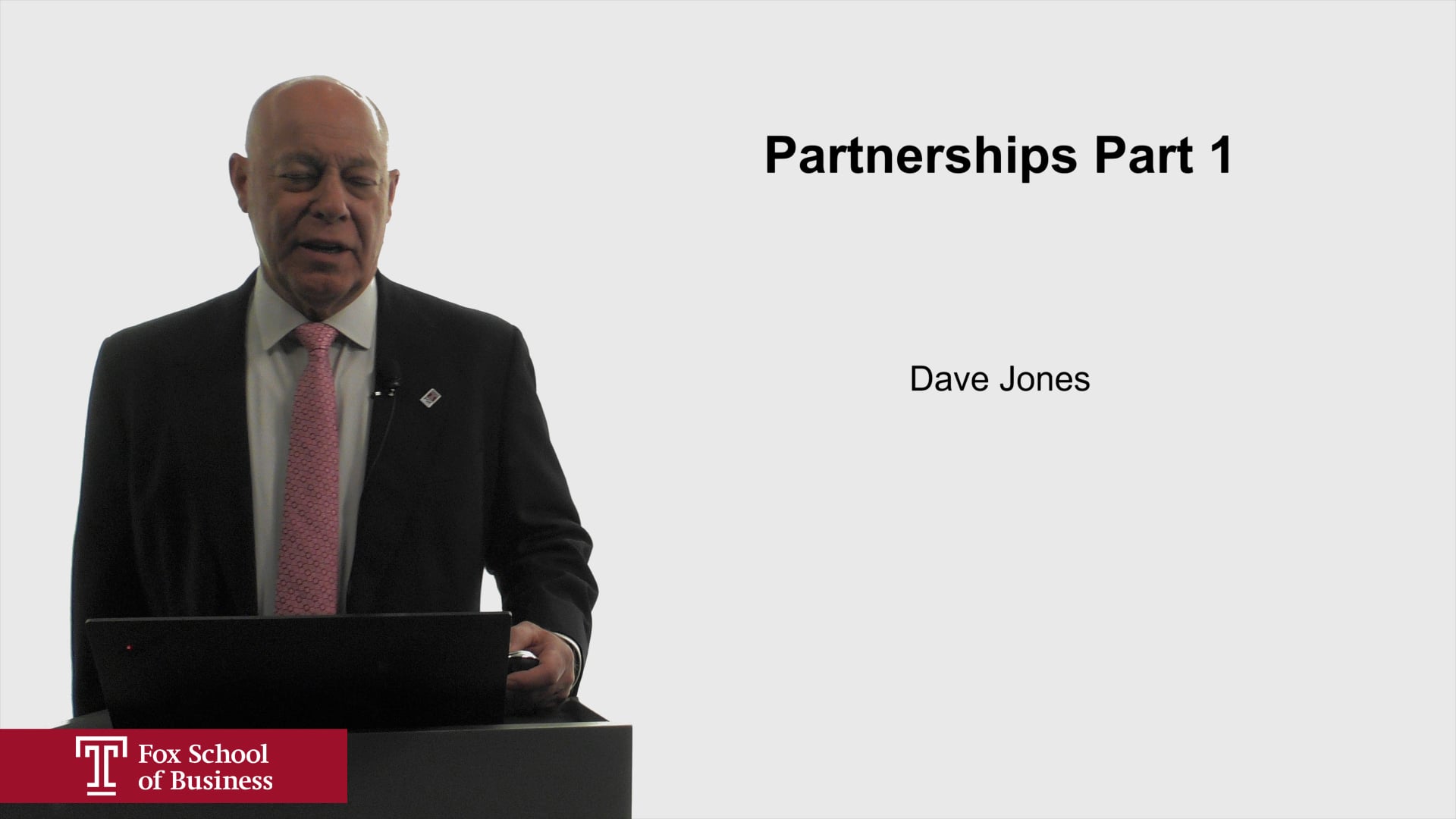 Partnerships Part 1