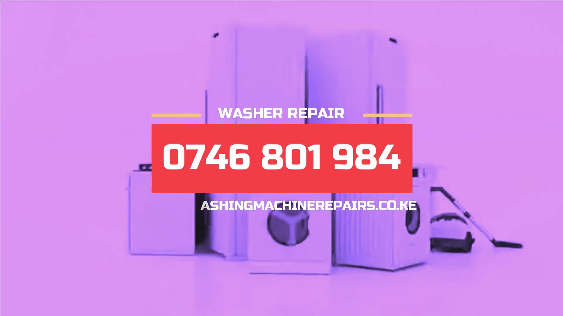 Washing Machine Repair in Nairobi Washer installation, parts and