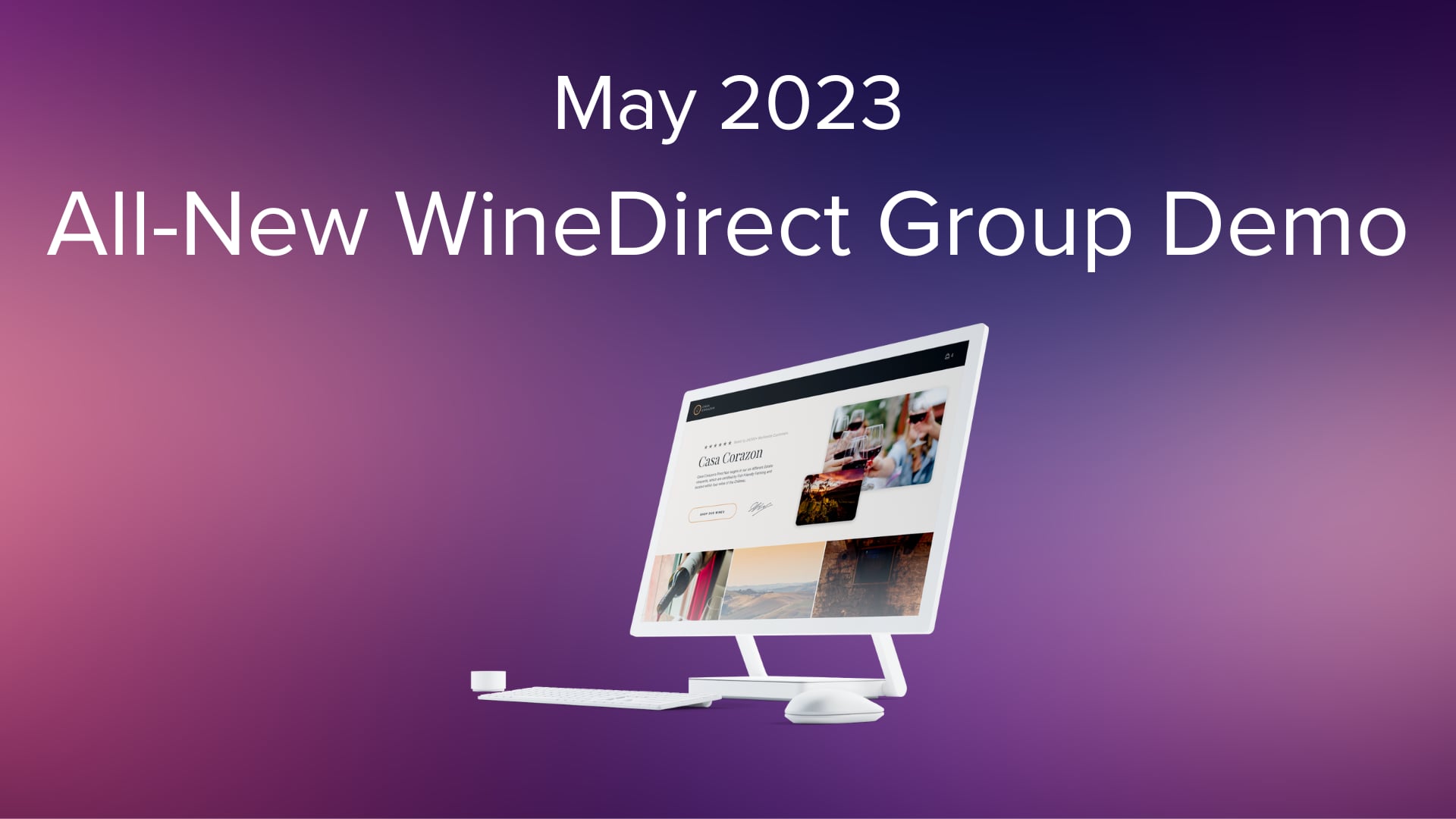 Page Builder, Orders, Integrations All New WineDirect Group Demo May 2023 on Vimeo
