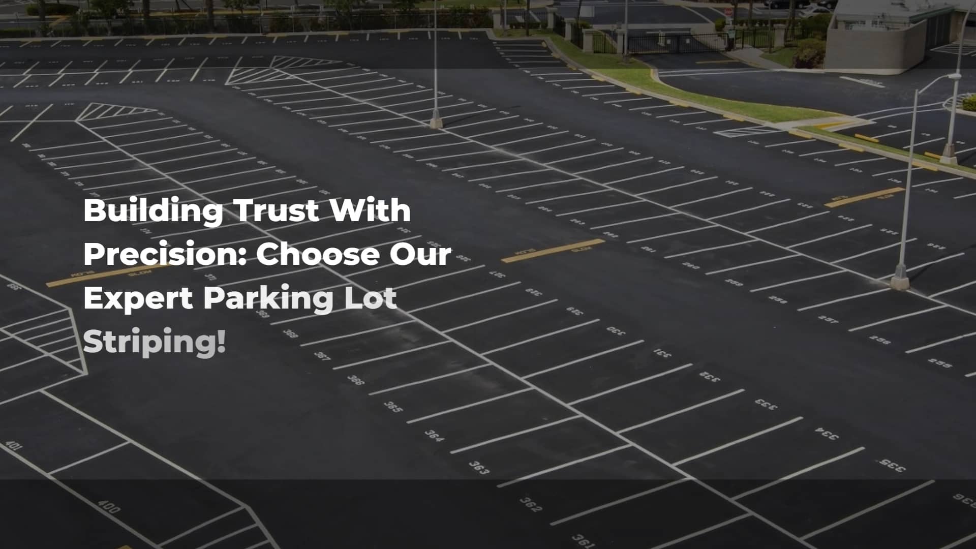 Parking Lot Striping Atlanta on Vimeo