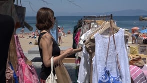 Una botiga al carrer a tocar de l'estiu