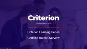 Certified Rates