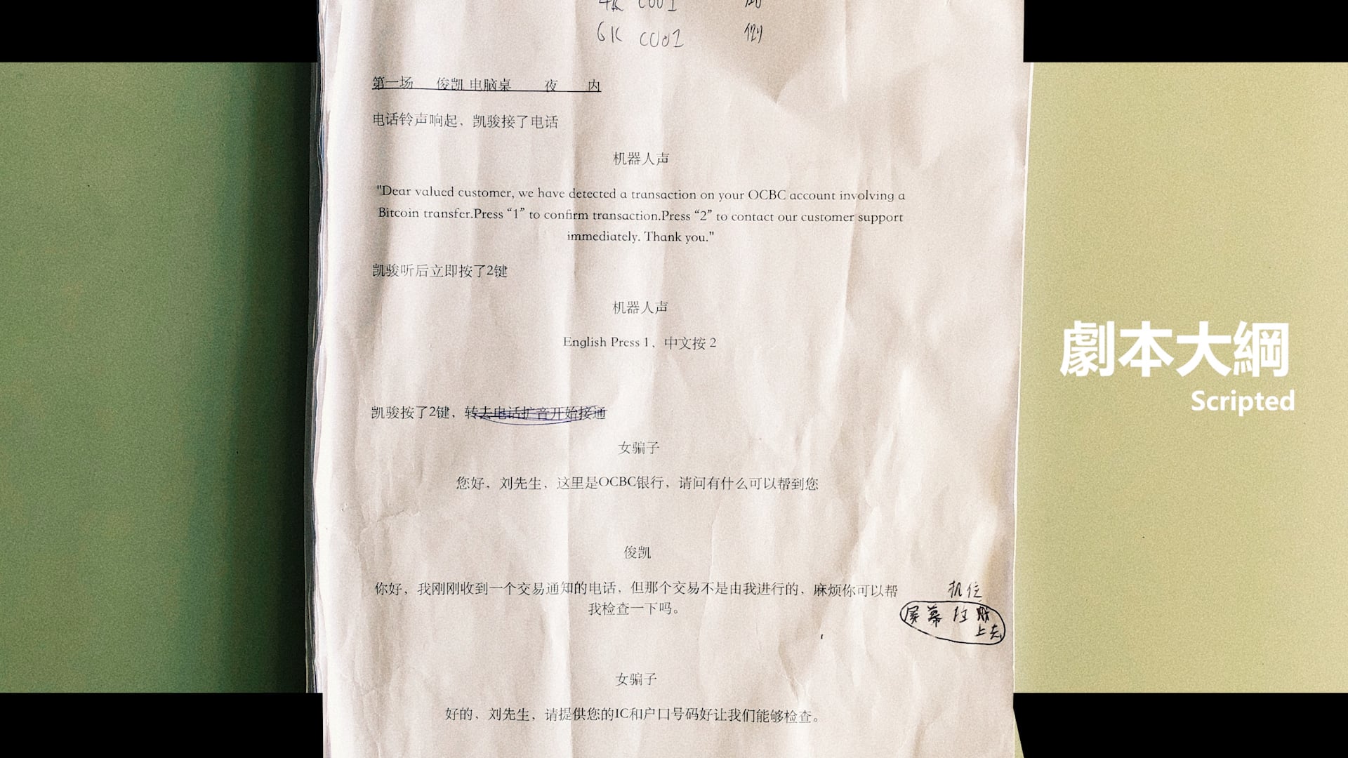 劇本大綱 Scripted | ALOHOMORA PICTURES