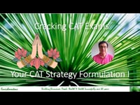 Your CAT Strategy Formulation I