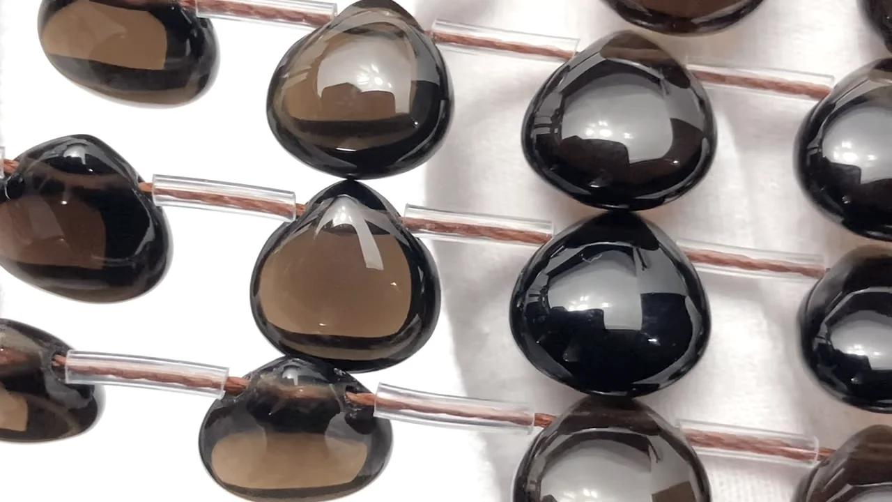 スモーキークォーツ （茶水晶）｜産地・ブラジル マロンシェイプ