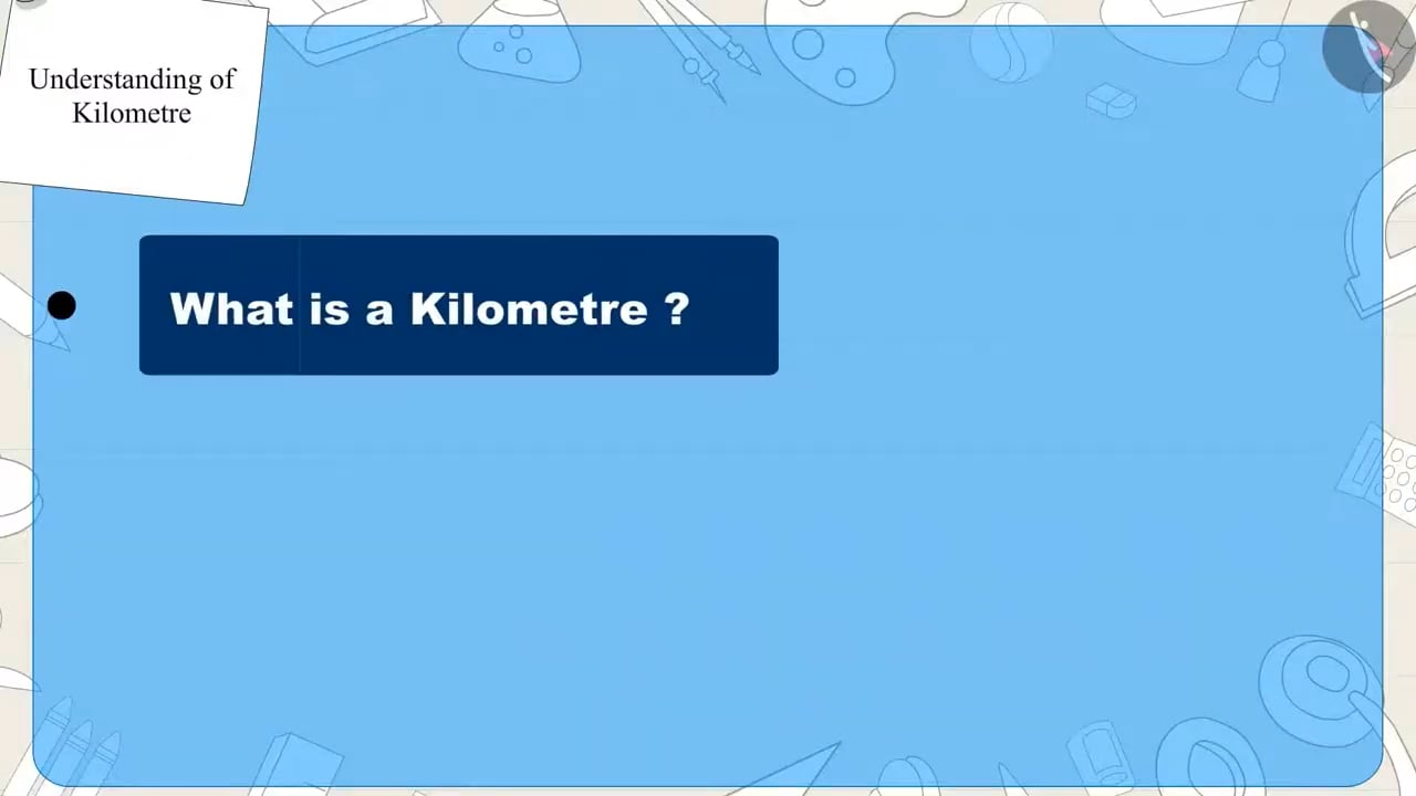 Understanding the meaning of kilometre _ Part 1_3 _ English _ Class 3 ...