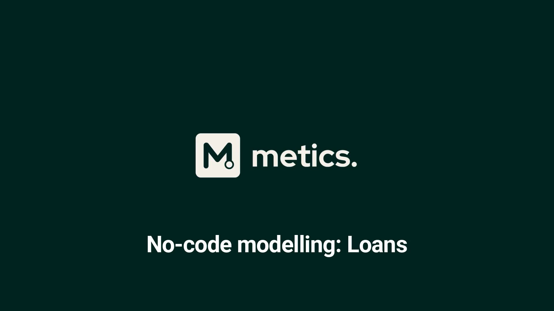No-code modelling_Loans (NL) on Vimeo