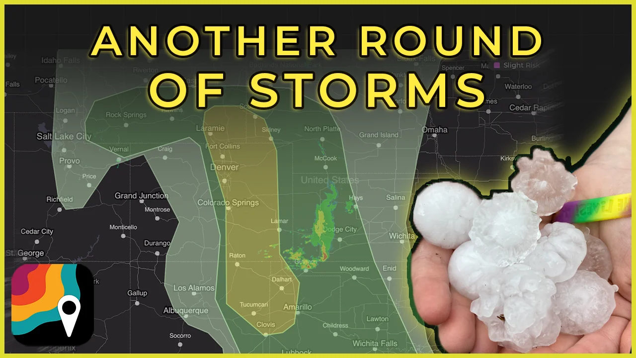 Severe storms into the weekend for Rockies & Central Plains on Vimeo