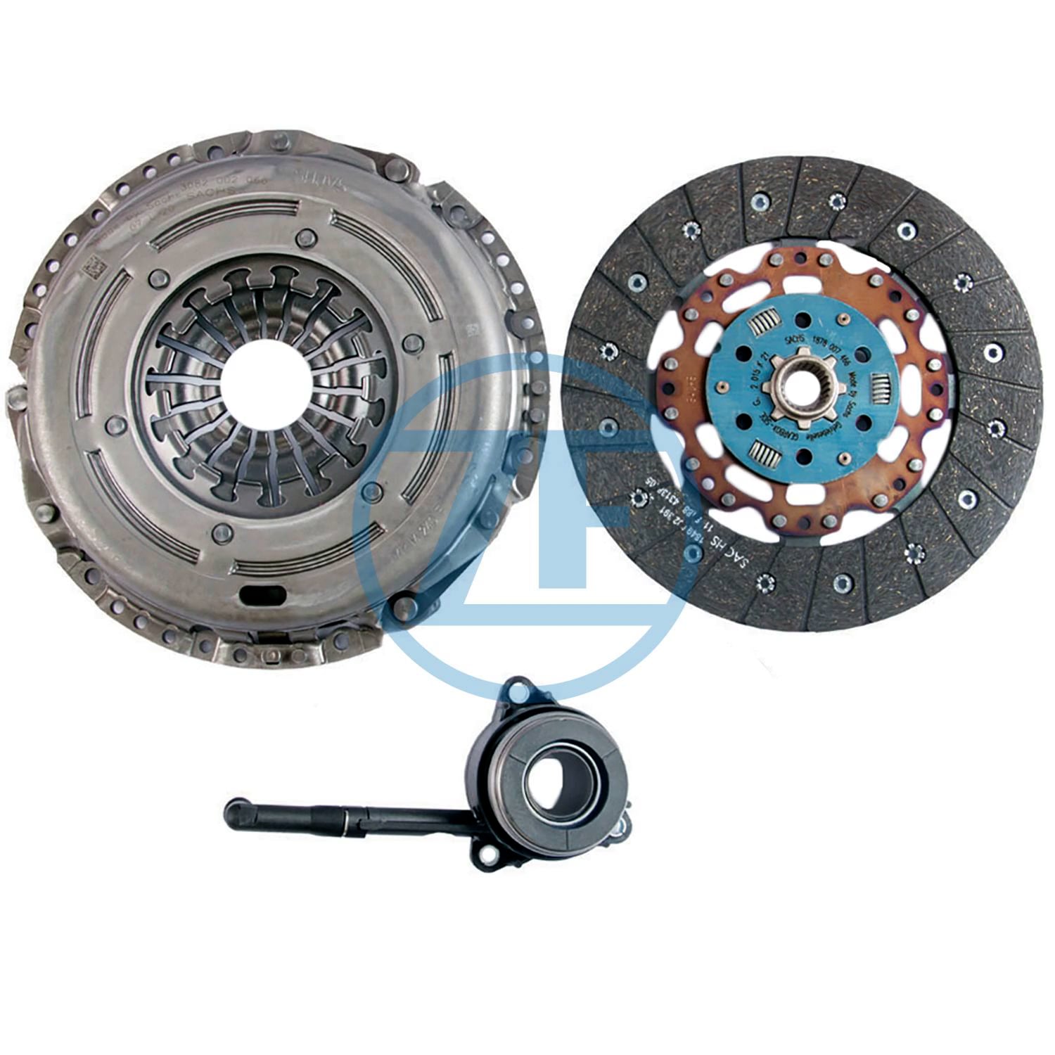 SACHS 3000 990 115 Kit Frizione XTend Kit Con CSC per Opel Vectra C Familiare (Z02) 2003-2009 e altri veicoli