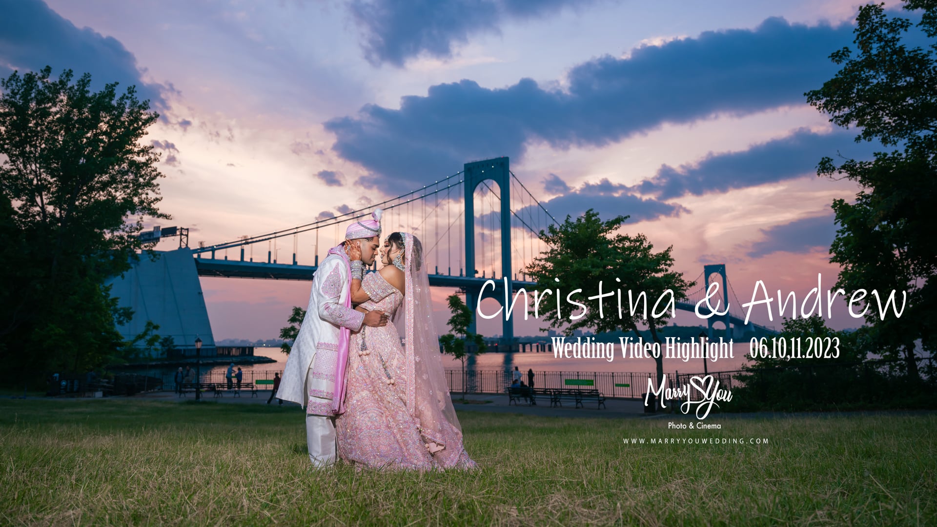 06.10&11.2023 Christina & Andrew wedding highlight video