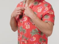 Camisas > Camisa Hawaii - Padrão hawaiano