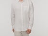 Native Spirit - Men's linen shirt (Burnt Brick)