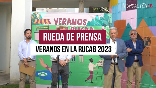 Rueda de prensa - Veranos en la RUCAB 2023