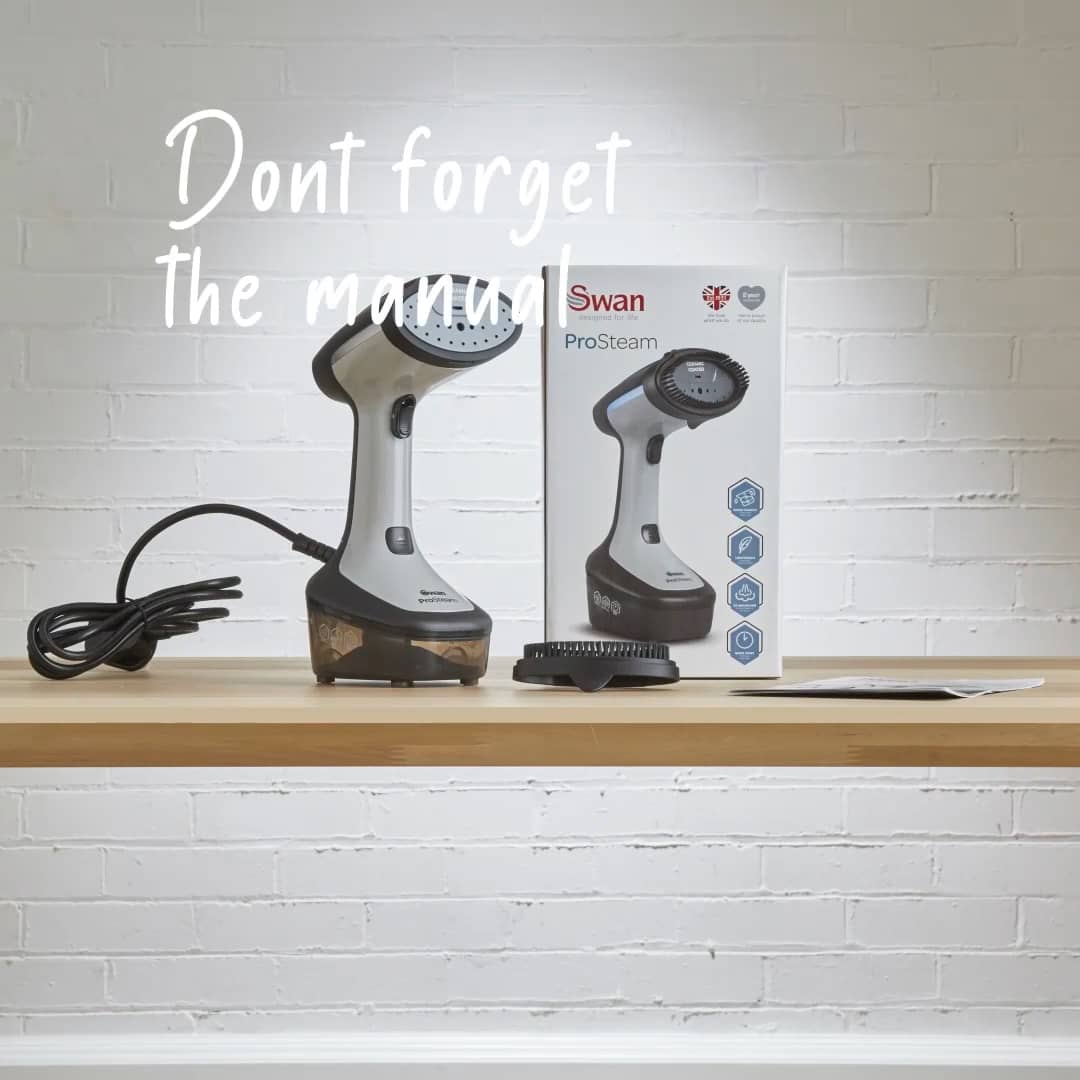 Swan Portable Garment Steamer on Vimeo