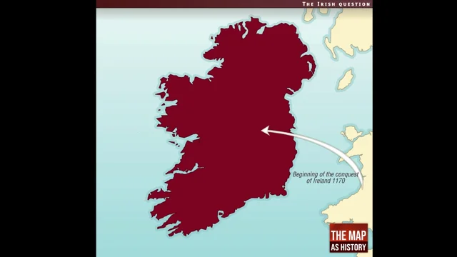 irish famine map