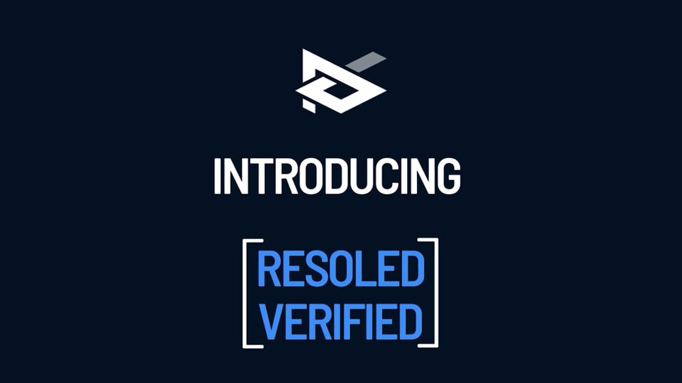 Resoled Verified - A.I. Powered Authentication