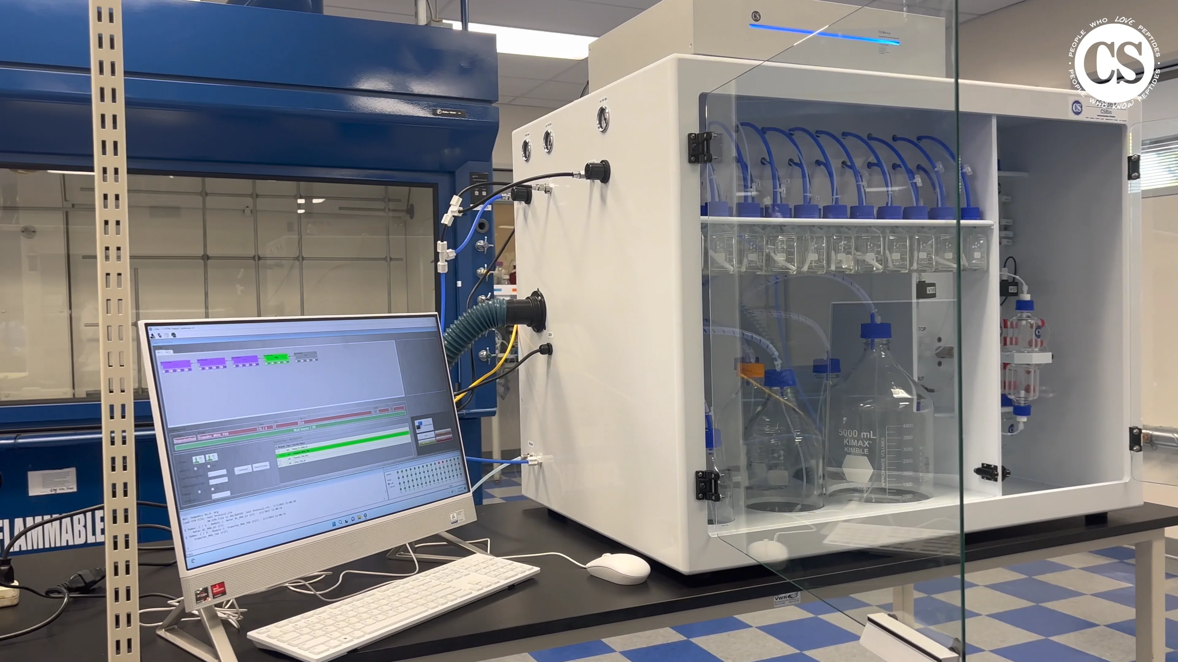 CS136X from CSBio - Automated Research Peptide Synthesizer CS136X from CSBio - Automated Research Peptide Synthesizer