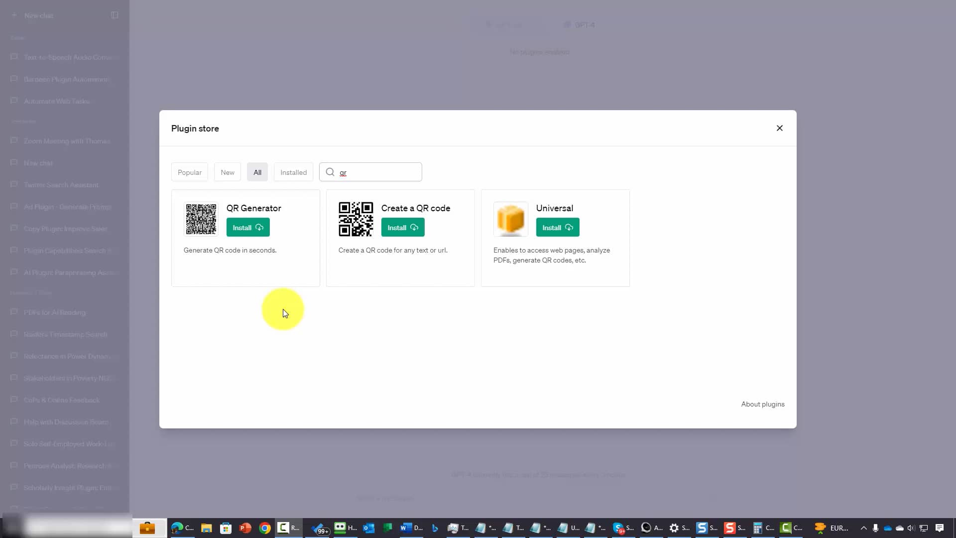 0014 - QR Code Generator with ChatGPT on Vimeo