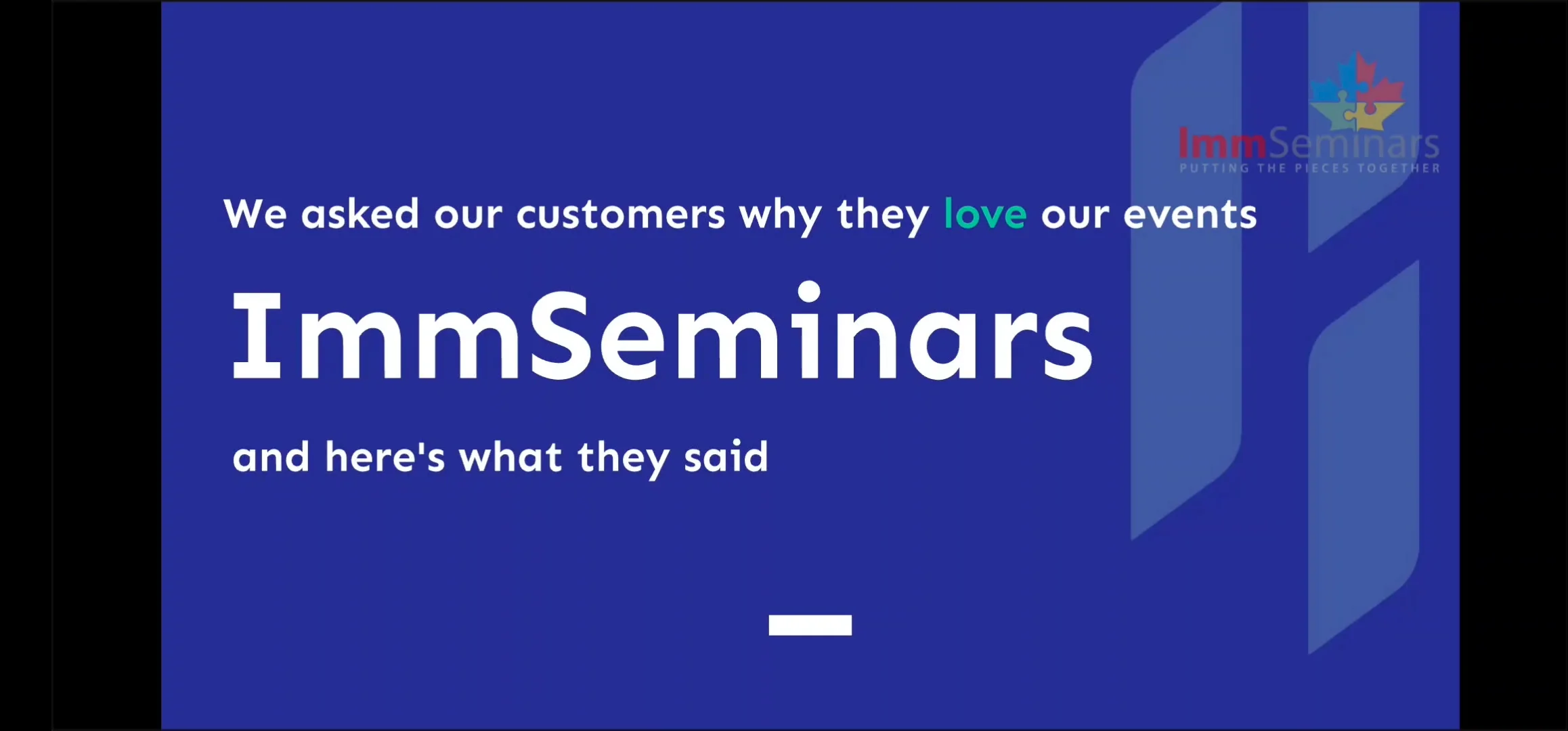 Testimonials On Vimeo