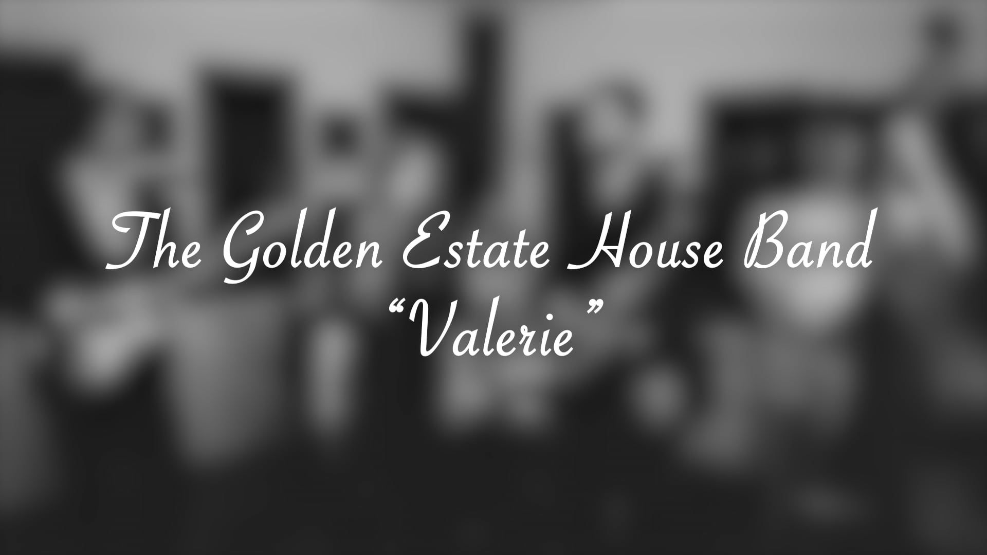Promotional video thumbnail 3 for Morgan Treni & The Golden Estate House Band