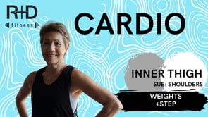Inner Thigh Cardio sub Shoulders (weights+Step) 62323
