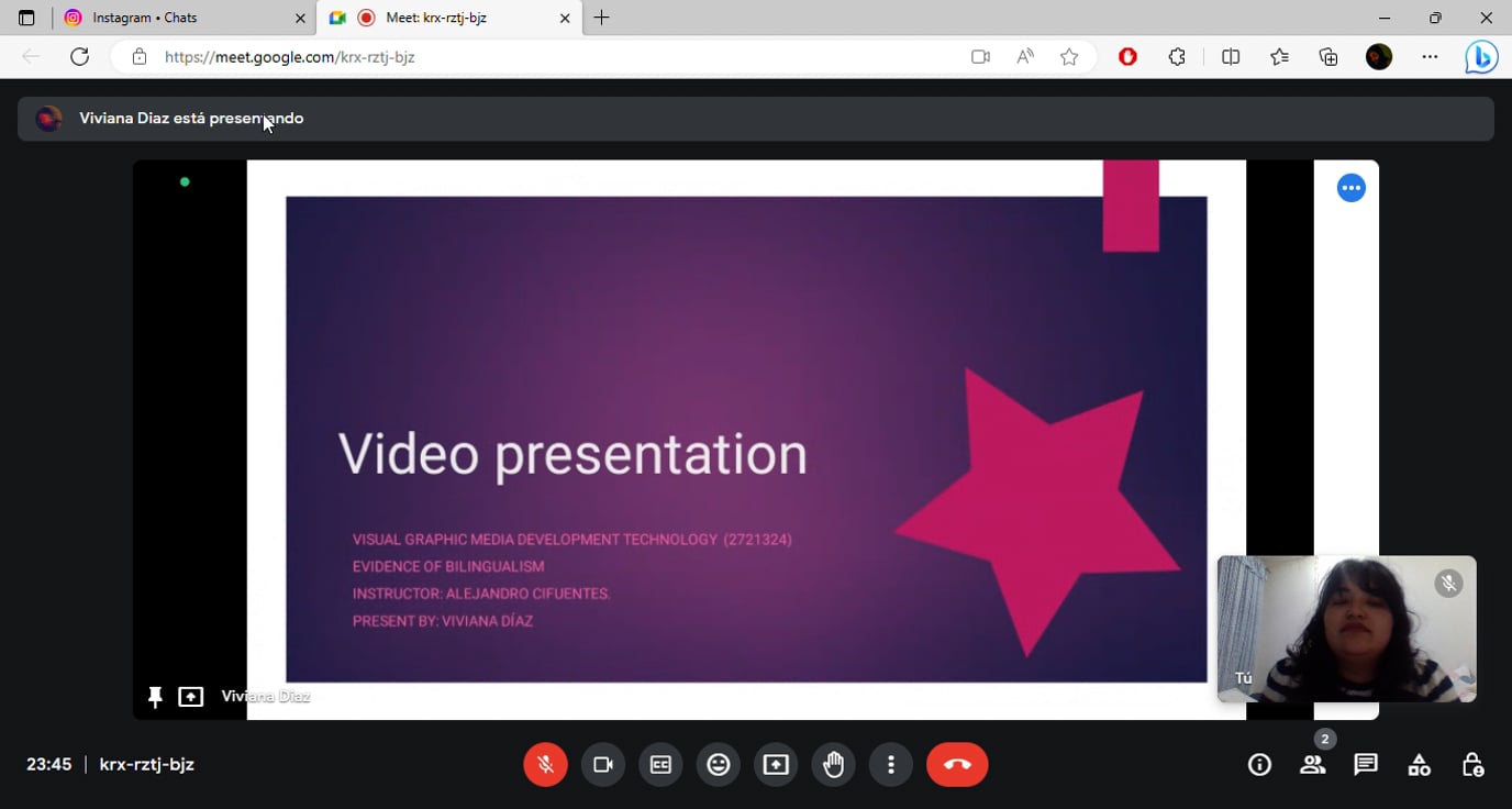 Video presentation myself on Vimeo