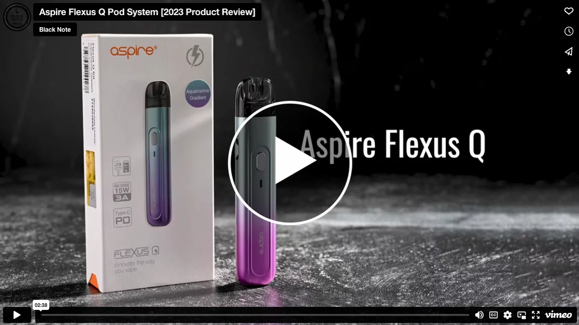 Aspire Flexus Q Pod System [2023 Product Review]