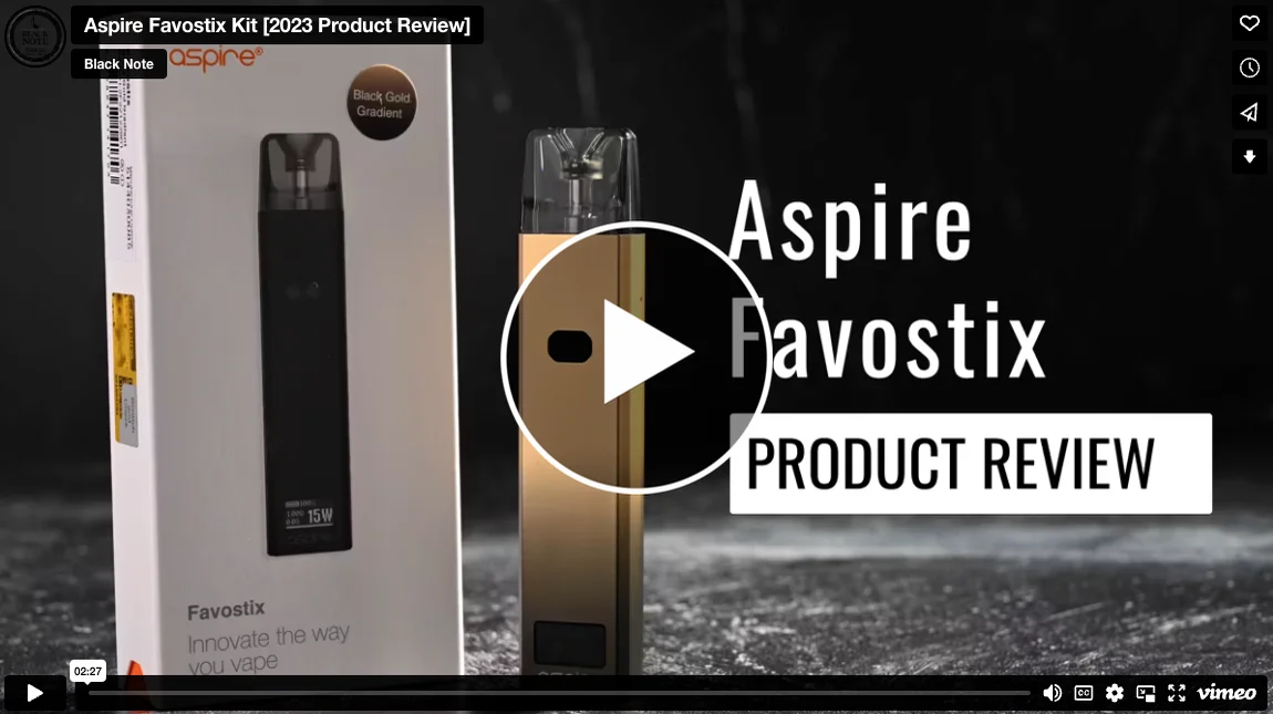 elfbar nachfüll pod läuft aus Aspire Favostix 2 Vape Kit — Vape & Beyond main image 0