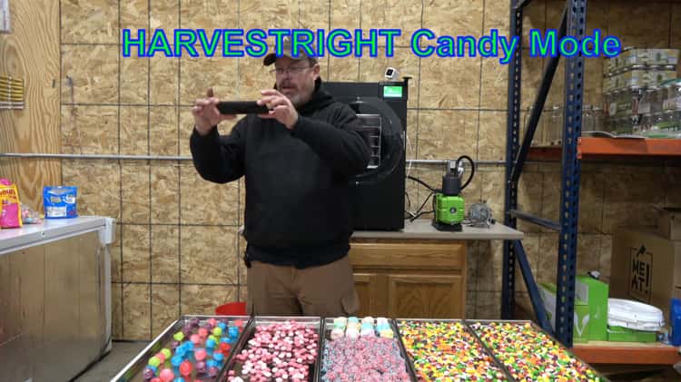 Candy Mode! Harvest Right Freeze Dryer 