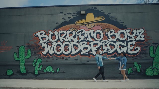 Still from Mudra & Bhav next day edit by Happy Soul Films, Toronto wedding videographers