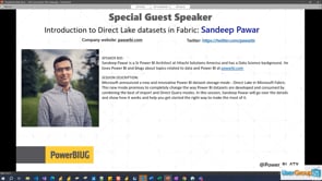 Introduction to Direct Lake datasets in Fabric