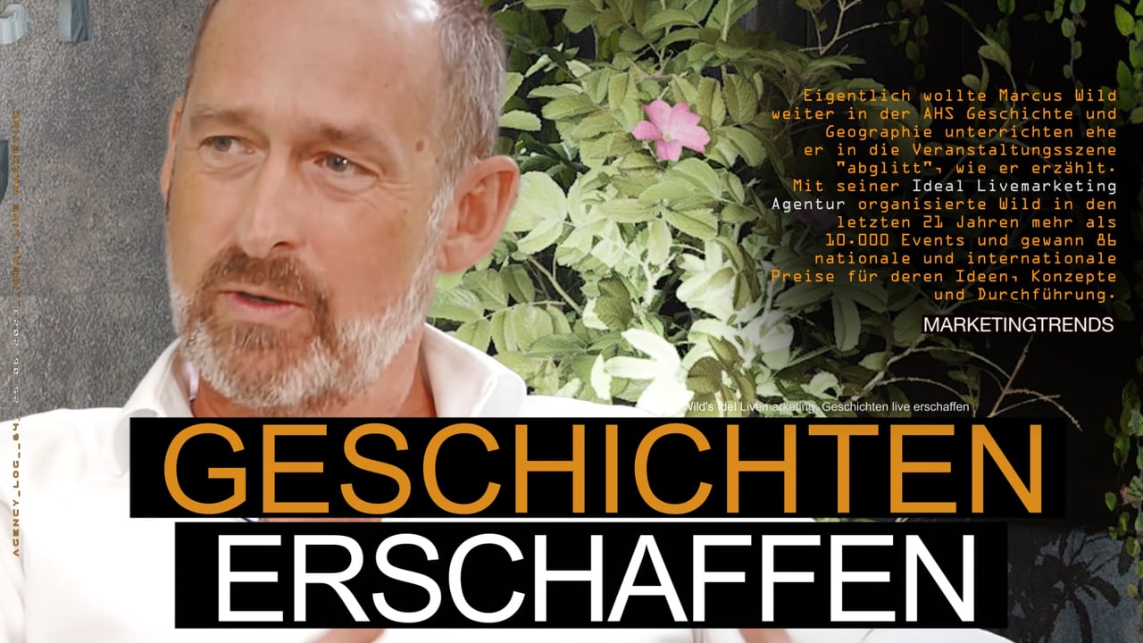 agency log: Ideal Live Marketing &#8211; Geschichten erschaffen