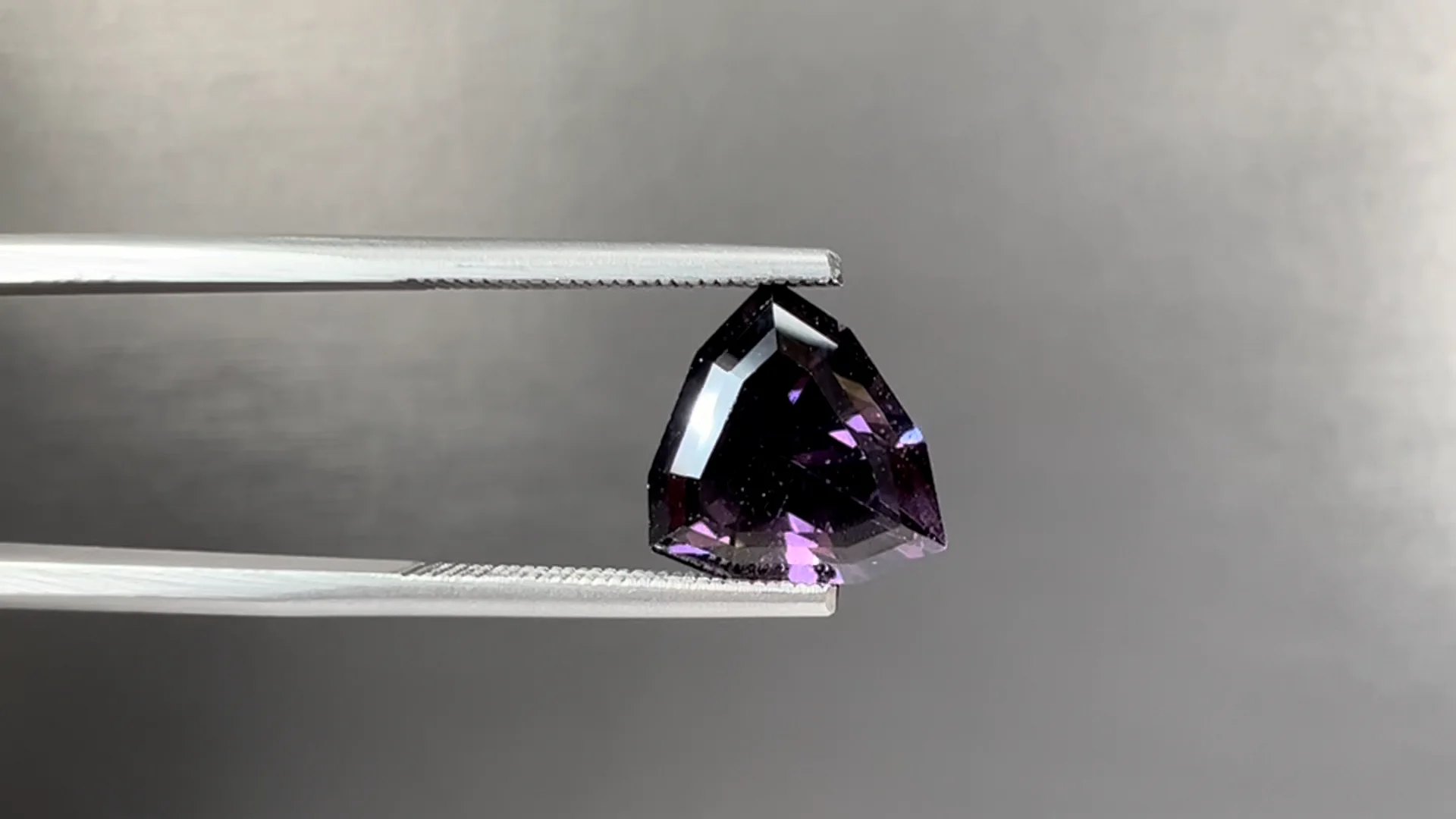 2.38ct Purple Spinel, Modified Trillion Cut Gemstone | Burton's