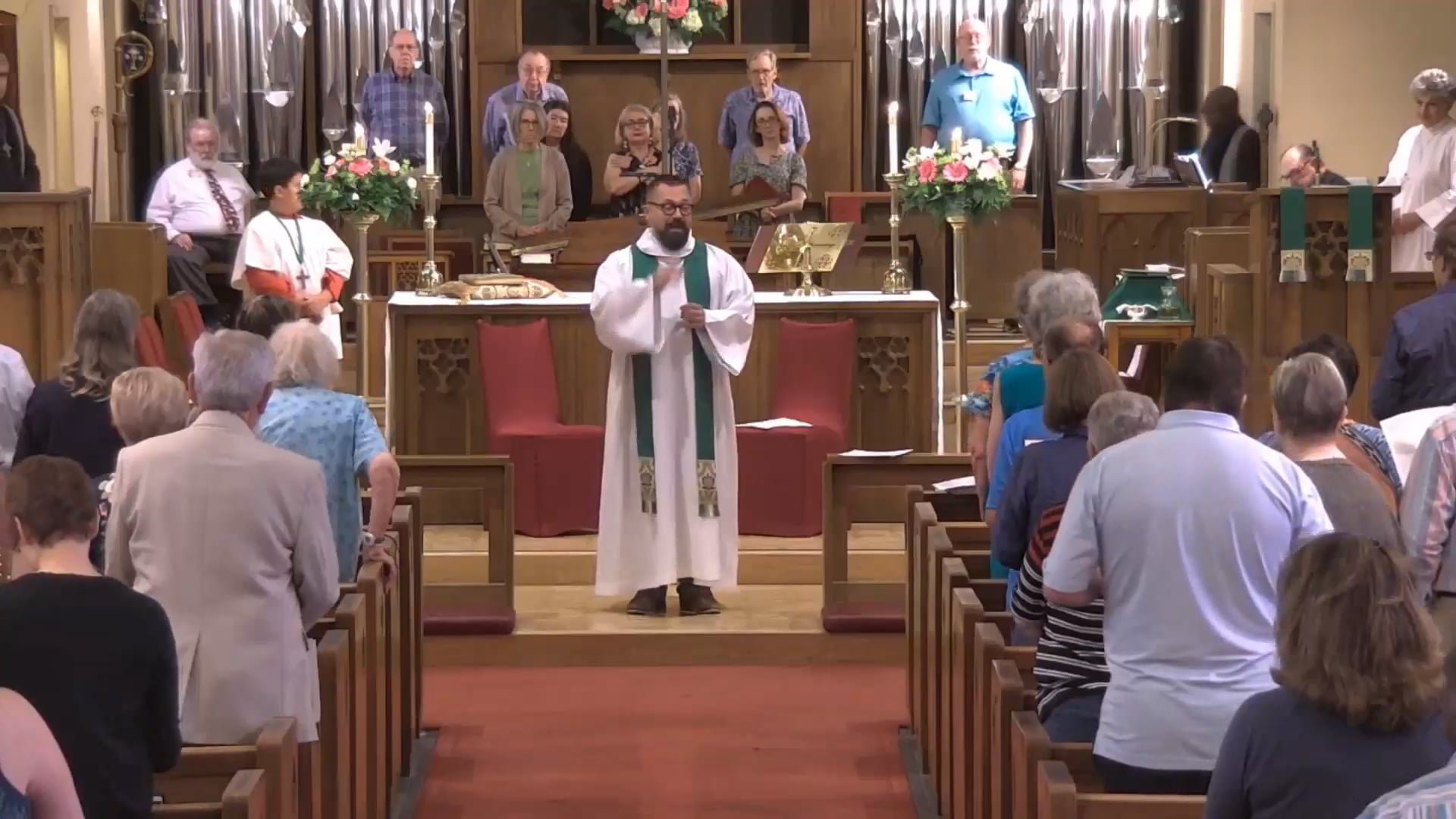 Who do we welcome, The Rev. Matthew Woodward, Dean on Vimeo