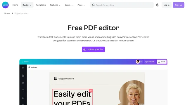 Editor PDF Online fácil de usar