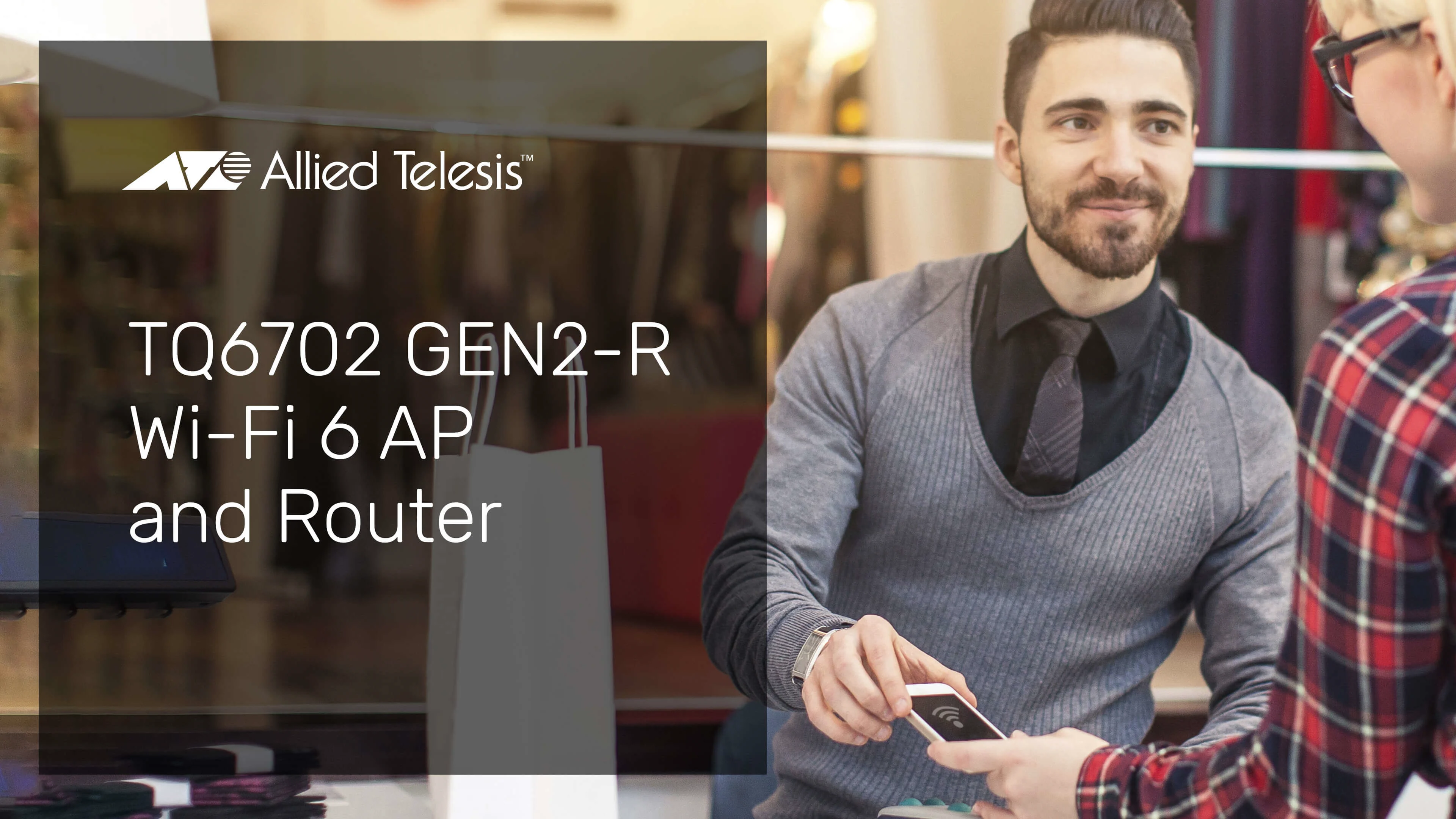 TQ6702 GEN2-R Wi-Fi 6 AP and Router | Allied Telesis