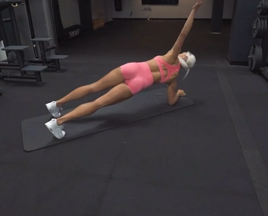 Alternating Side Plank Rotation on Vimeo
