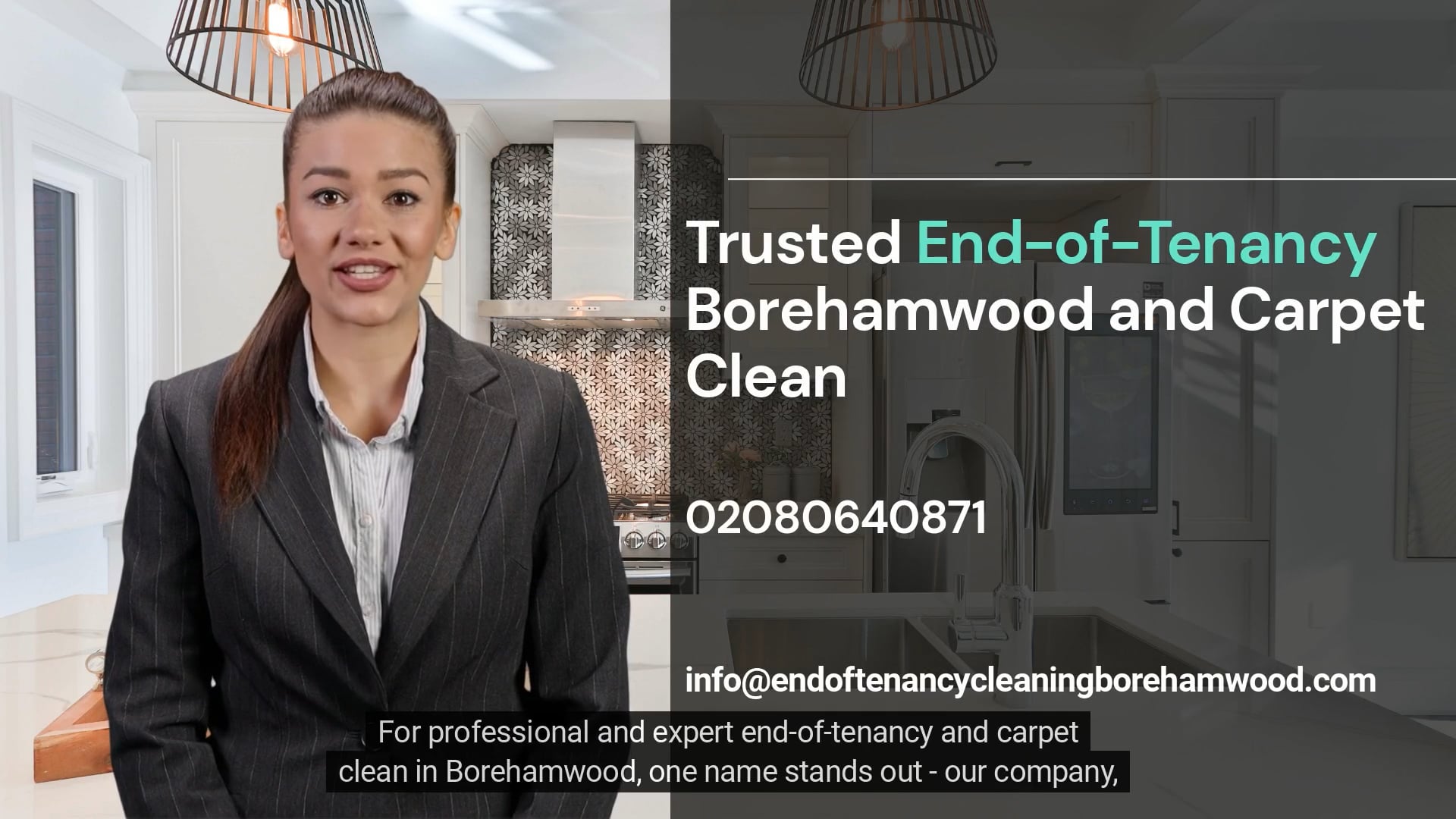 Trusted EndofTenancy Borehamwood and Carpet Clean on Vimeo