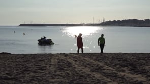 Ofegament mortal a la platja de Riells a l'Escala