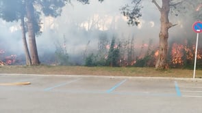 Incendi al rec del Molí per un petard