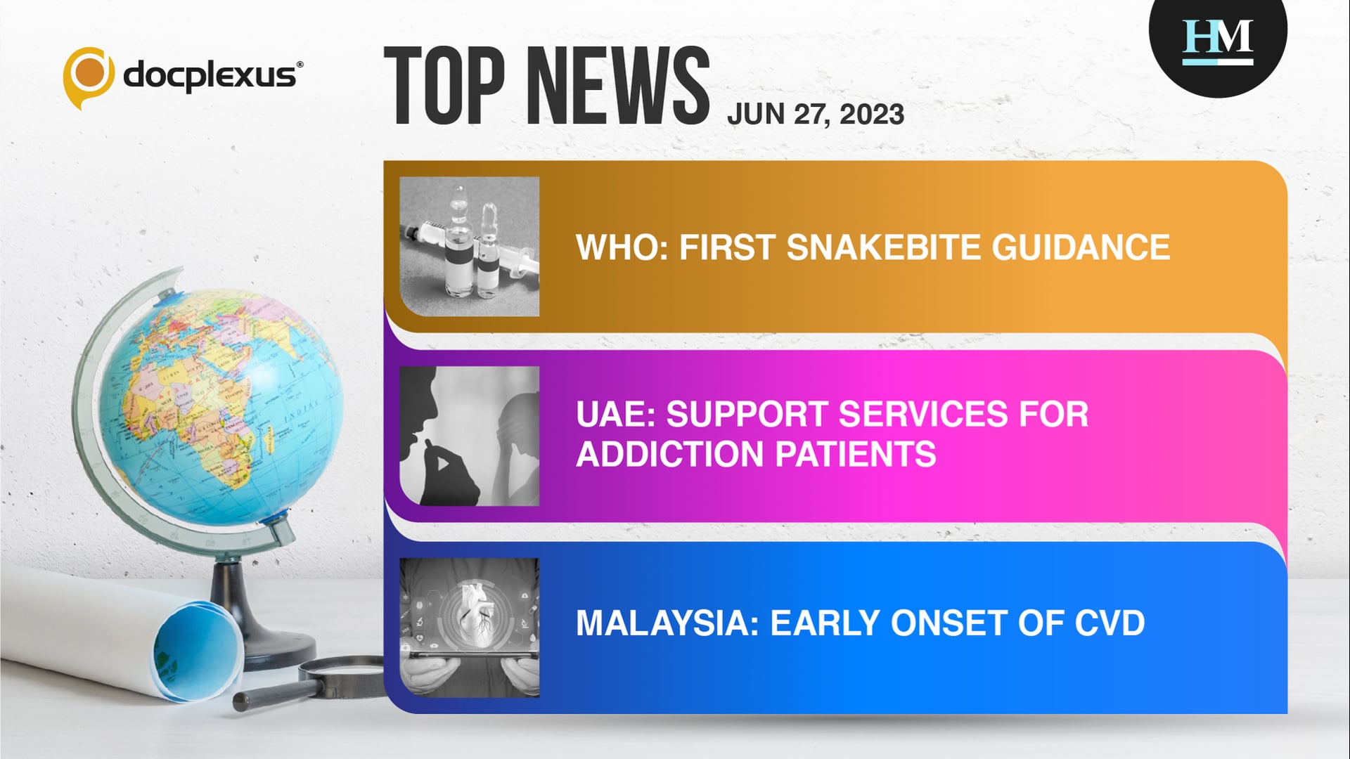 First WHO Guidance on Snakebite Treatment, and More