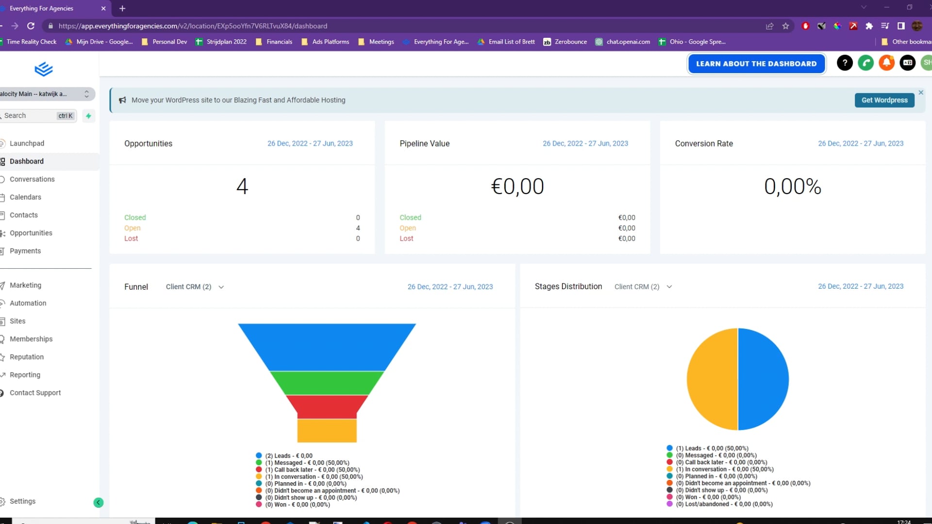 CRM desktop and app explanation on Vimeo