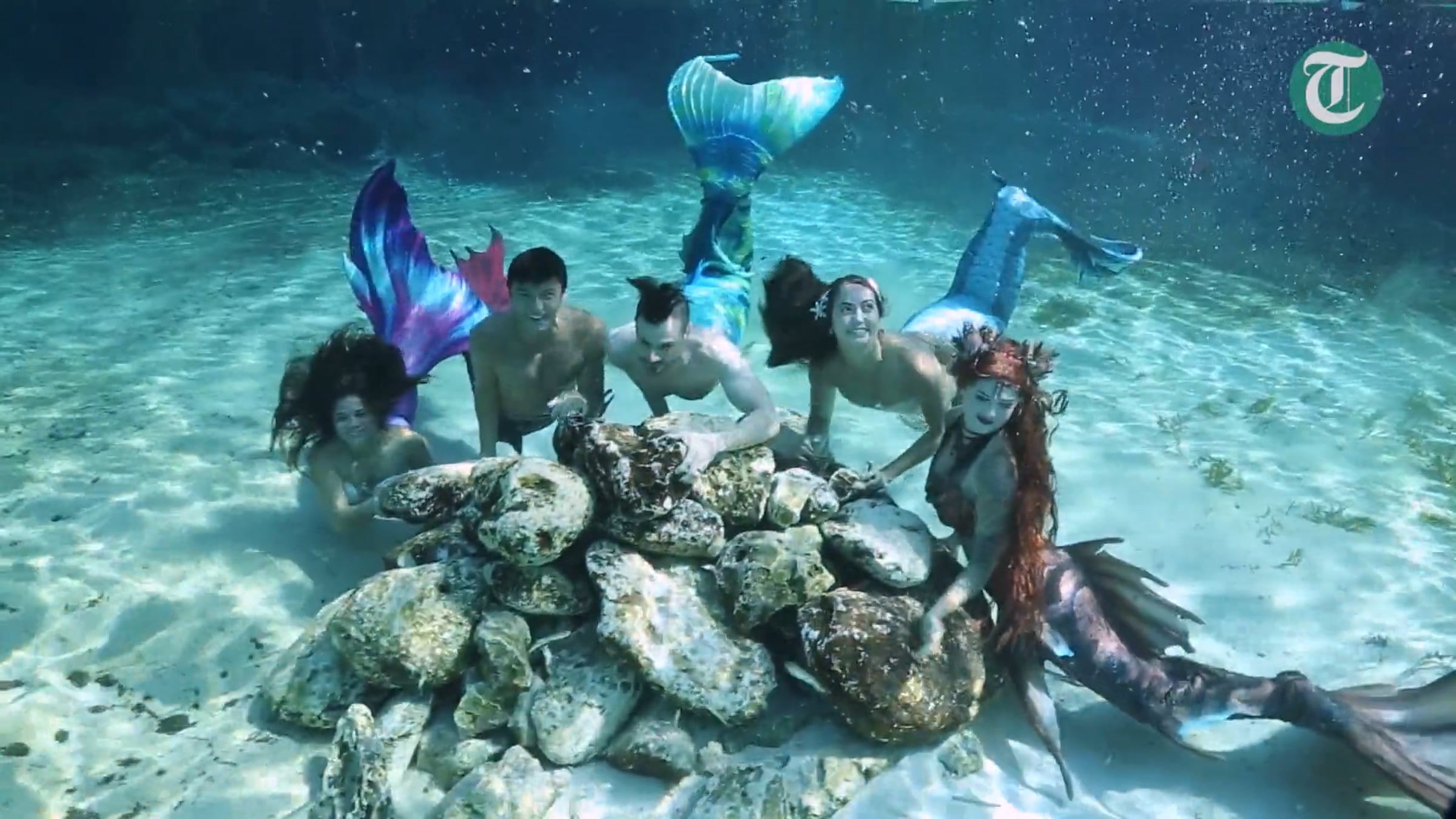 Watch Florida’s professional mermaids swim in Dunnellon’s springs