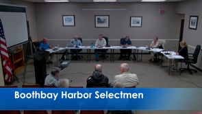 Boothbay Harbor Selectmen Jun 26, 2023
