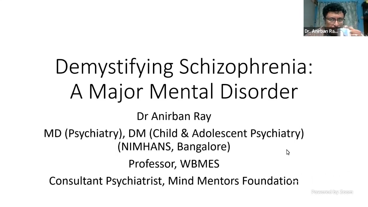 Demistifying Schizophrenia A Major Mental Disorder On Vimeo