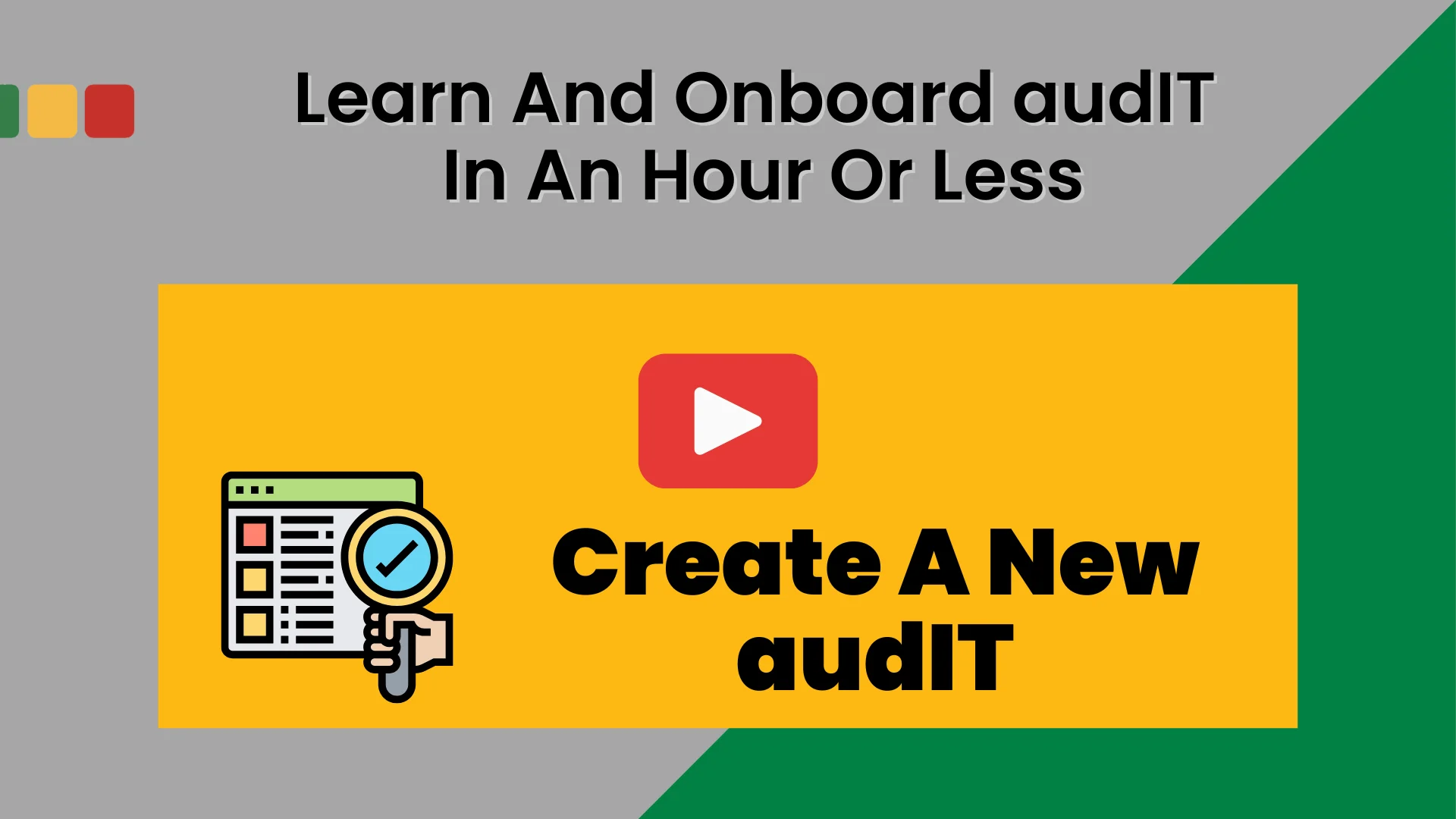 Create a New audIT on Vimeo
