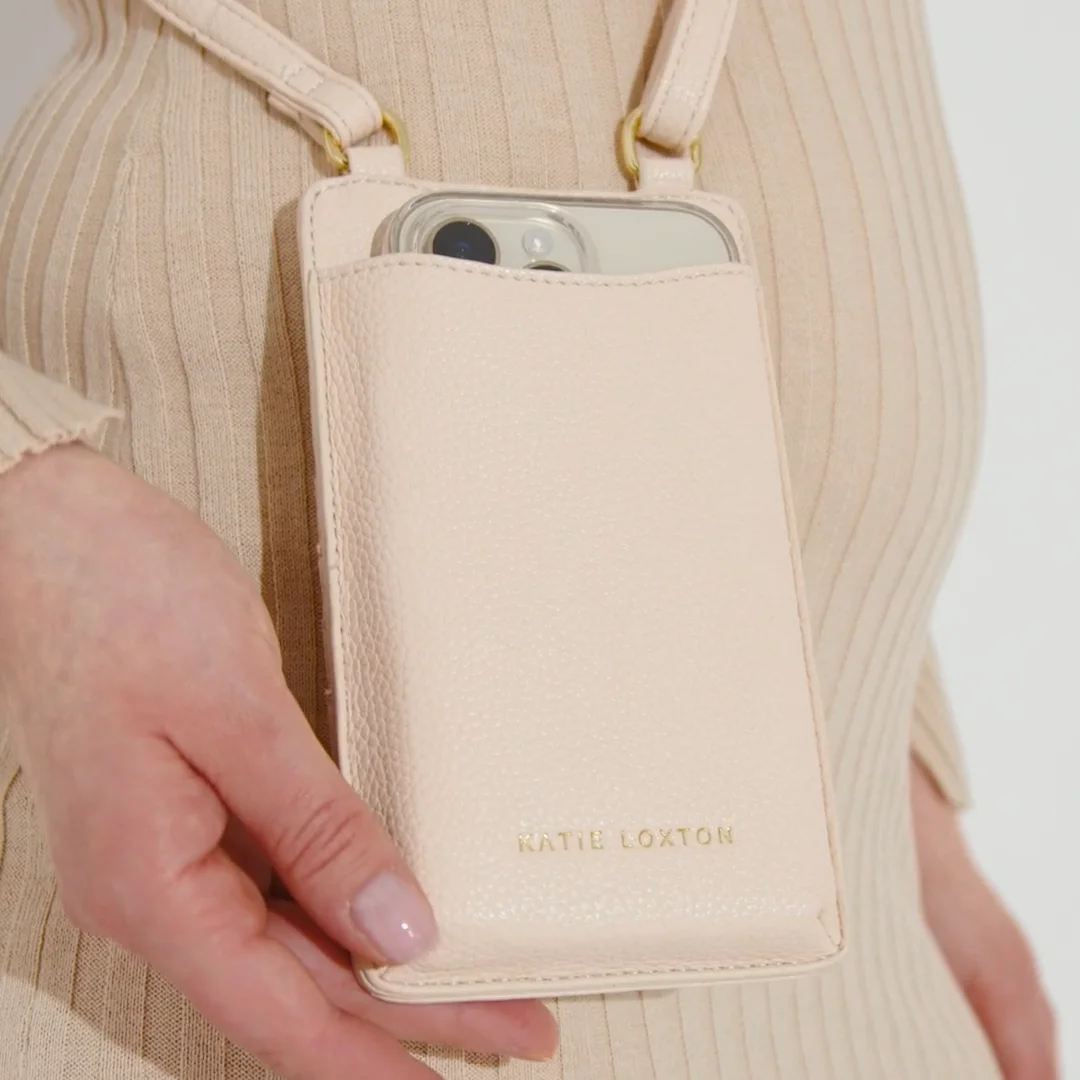 Ania Phone Bag | Eggshell | Katie Loxton