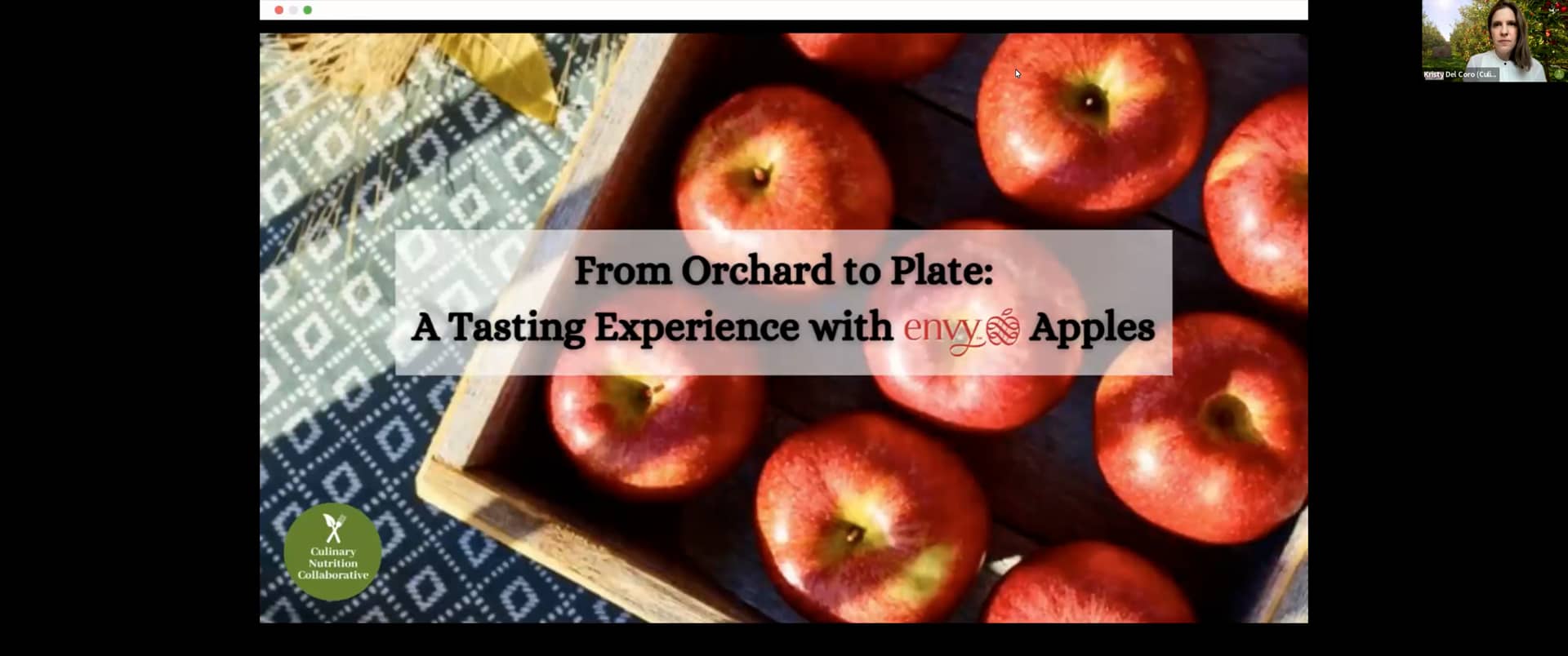 From Orchard to Plate A Tasting Experience with Envy Apples on Vimeo