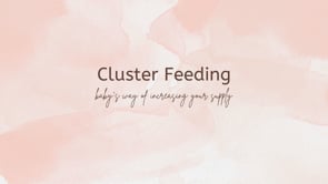 Cluster Feeding- edited