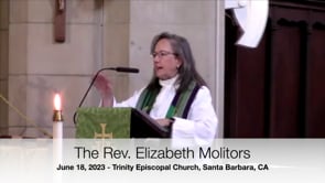 Sermon June 25, 2023: Elizabeth Molitors